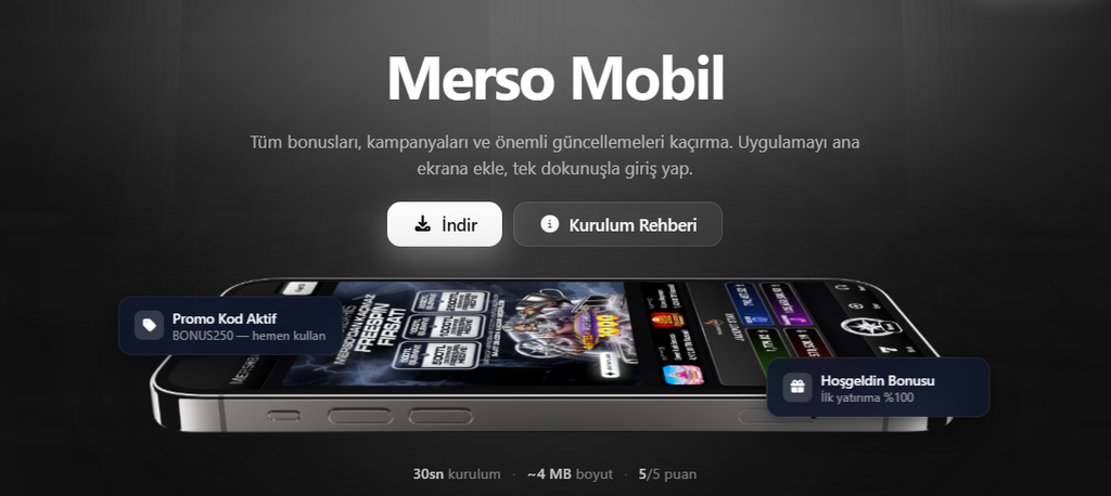 Merso Bahis APK Kurulum Sitesi